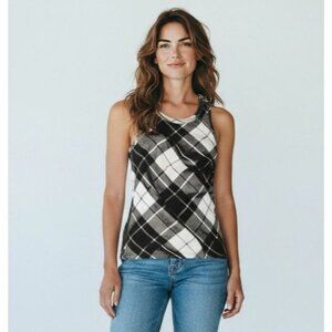 Jean Paul Gaultier Tartan Tank Top NWOT - Size S